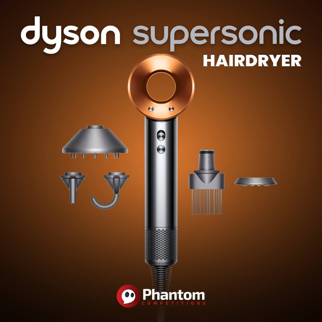 Win Dyson Supersonic Hair Dryer