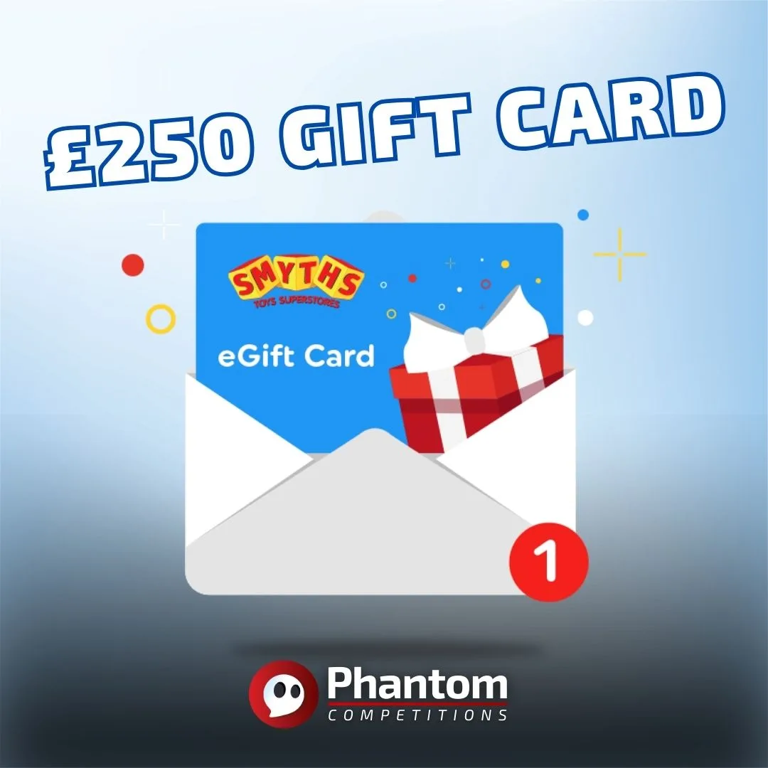 Win £250 Smith Toys Gift Card - Phantom Competitions Free Draws Instant Wins