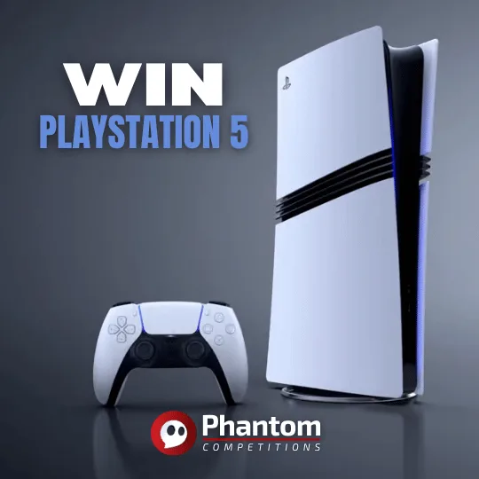 Win Playstation 5 with Phantom Competitions. WIN PS5