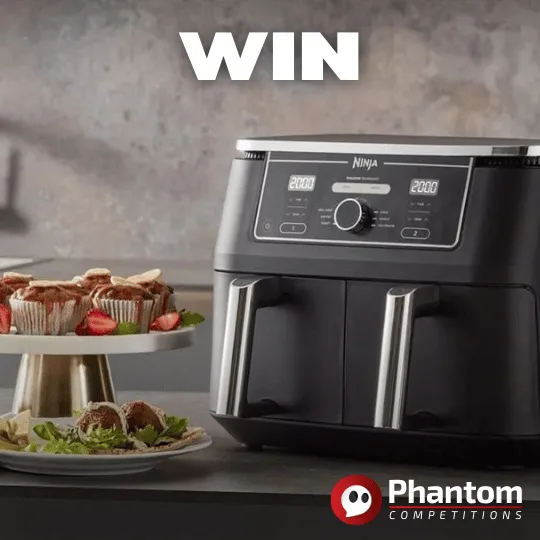 Win Ninja Air Fryer Dual Zone Phantom Competitions