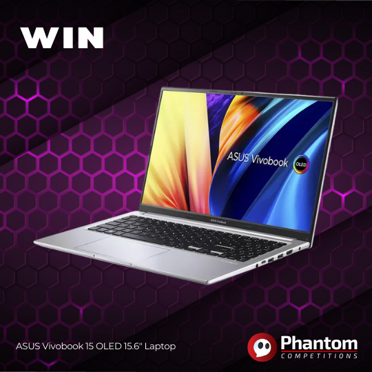 WIN ASUS Vivobook 15 OLED 15.6" Laptop Phantom Competitions