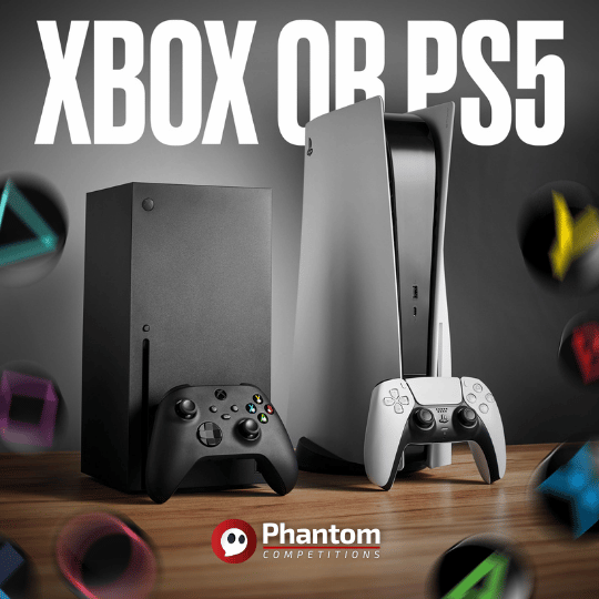 WIN Xbox or PS5 Phantom Competitions