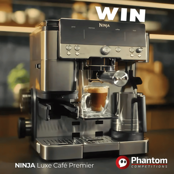 WIN Ninja Luxe Café Premier Espresso Machine - Phantom Competitions