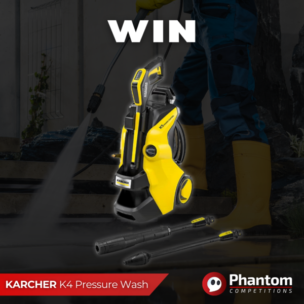 WIN KARCHER K4 Pressure Washer - Phantom Competitions