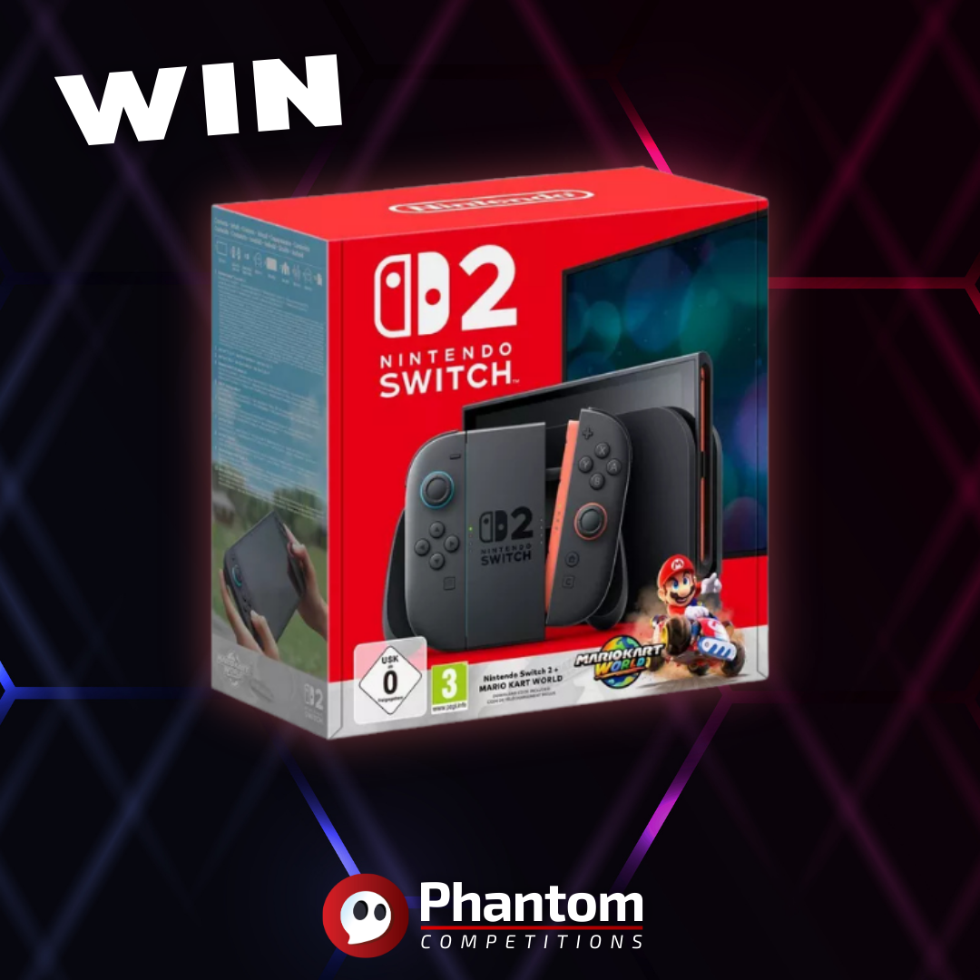 win nintendo switch 2 mario kart bundle raffle cash competition phantom competitions