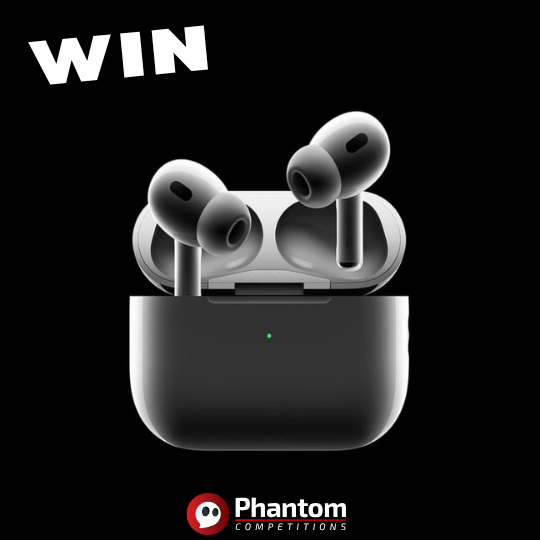 win airpods pro 2 with phantom competition in a weekly raffle draw competition