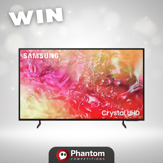 win samsung tv 65" with phantom competitions in our raffle draw competition