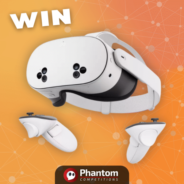 win Meta Quest 3S 128GB in our raffle draw competition for only £2 per ticket with phantom competitions