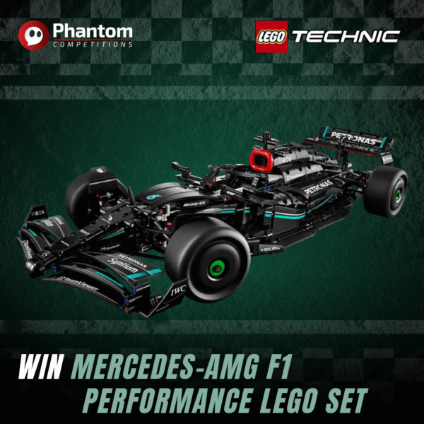 win lego technic Mercedes-AMG F1 W14 E Performance with raffle draw competition on phantom competitions