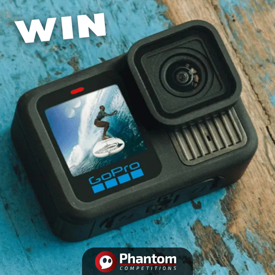 WIN GoPro Hero 13 Black with Phantom Competitions raffle draw