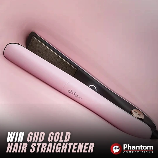 win NEW GHD GOLD HAIR STRAIGHTENER (26MM PLATE) PINK SORBET with phantom competitions
