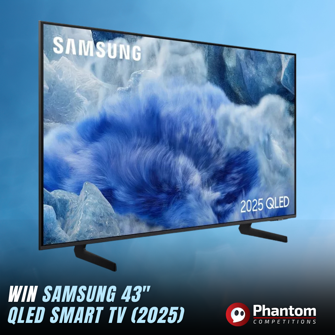 WIN SAMSUNG 43" QLED SMART TV (2025)