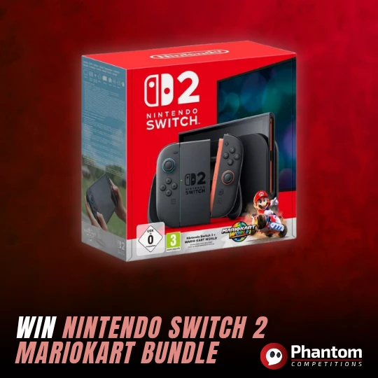win nintendo switch 2 with phantom competitions raffle draw uk competition