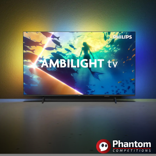 WIN PHILIPS 65″ Ambilight Smart 4K HD TV