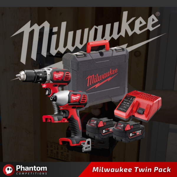 WIN Milwaukee M18 Cordless Twin Pack