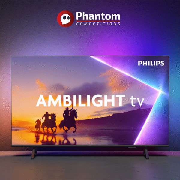 WIN PHILIPS Ambilight 55" Smart 4K QLED TV
