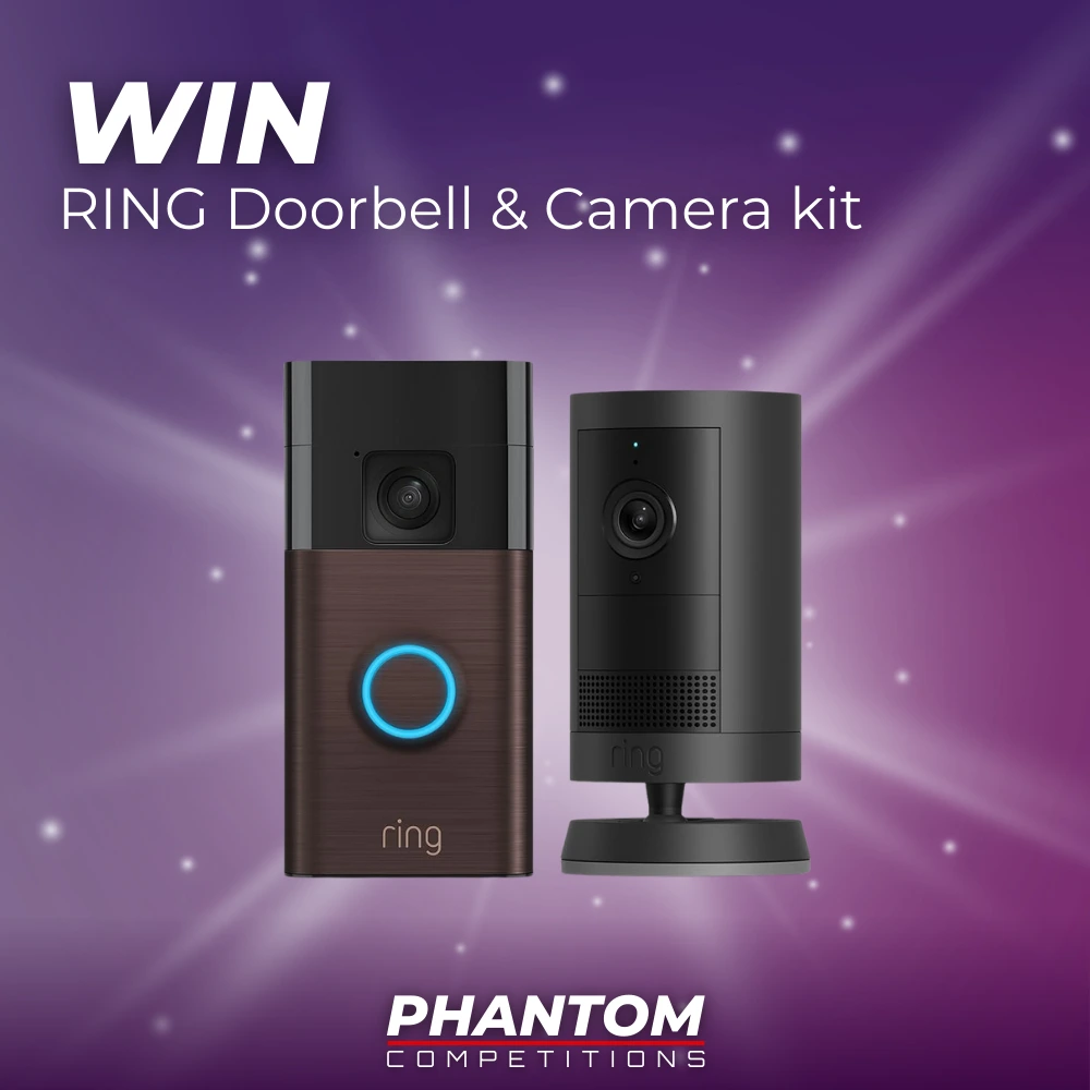 Win Ring Doorbell and Outdoor Camera Kit in our competition raffle draw in uk