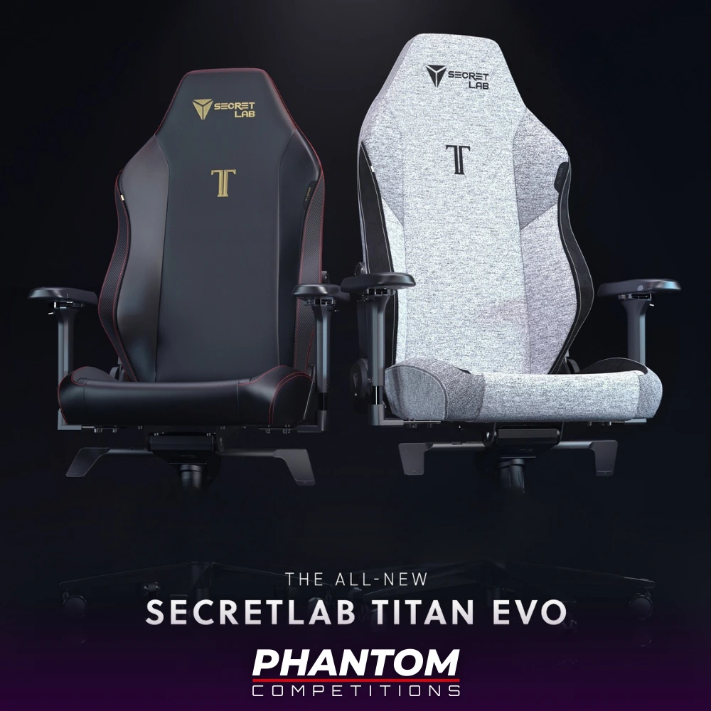 Win SecretLab Titan Evo Gaming Desk Chair in our raffle draw competition UK. Join Phantom Competitions Today